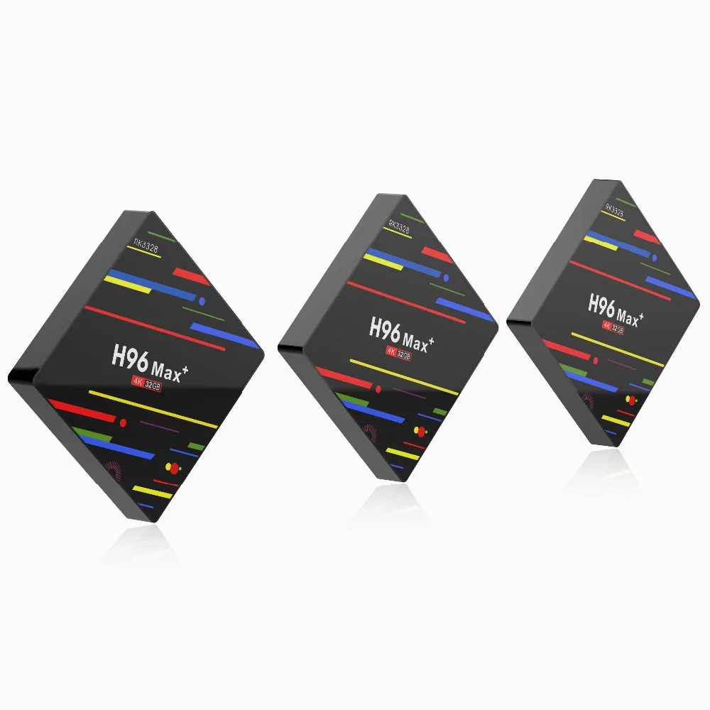 H96 Max Plus tv Box 2,4G/5G Wifi Android 9,0 RK3328 четырехъядерный BT 4,0 Google Play Smart tv USB3.0 H.265 4K Youtube Netflix