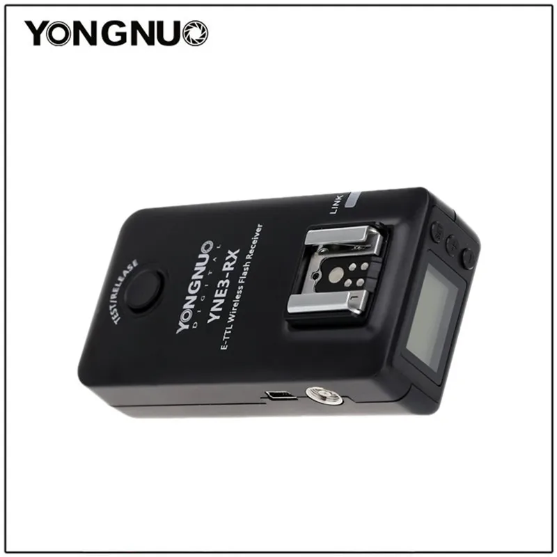 Беспроводной приемник вспышки Yongnuo YN E3 RX E TTL для YONGNUO YN568EX II YN565EX YN600EX RT YNE3 Canon 580EX 600EX