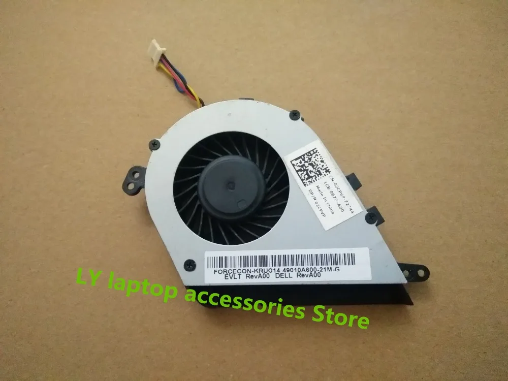 Оригинальный охлаждающий вентилятор для ноутбука DELL Latitude E5420 CN-02CPVP 02CPVP CPU fan 4PIN