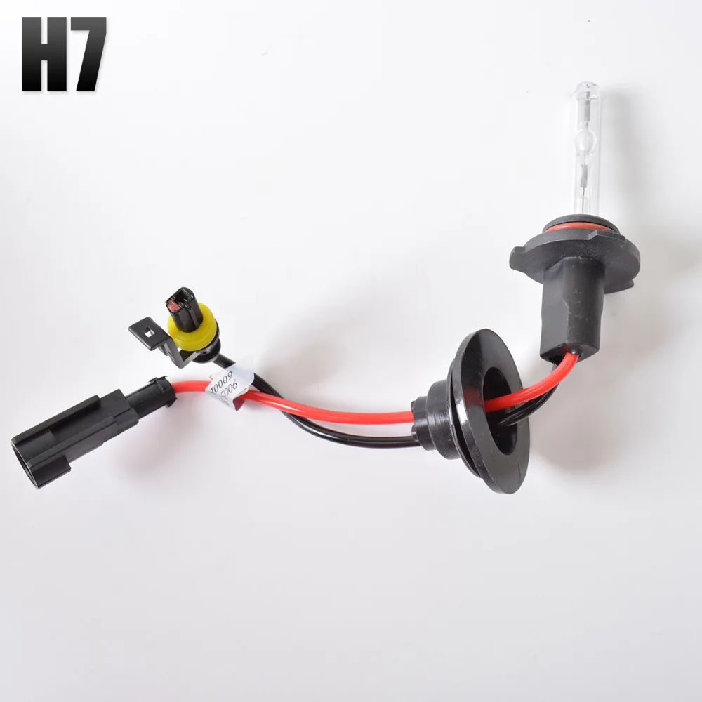 Комплект Ксеноновых HID ламп KT H7 высокого качества 1 шт. 55 Вт 12 В 3000K/4300K/6000K/8000K