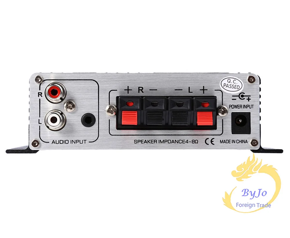 Lepy LP 2020A HiFi цифровые мини Аудио Стерео усилители 20Wx2 домашний автомобильный