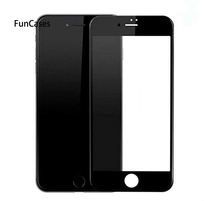 Full coverage protective glass For iPhone 6 7 6S 8 plus X on iphone 6s 4 5 XS MAX XR screen protector glas | Мобильные телефоны и