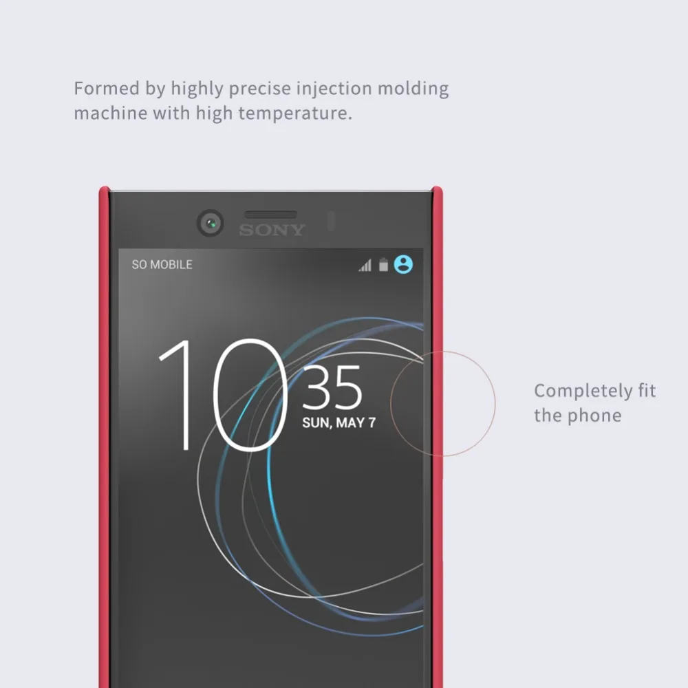 Для sony Xperia XZ1 компактный Nillkin чехол для телефона Супер матовый защитный чехол твердый пластиковый чехол на заднюю панель для Xperia XZ1 Compact mobile