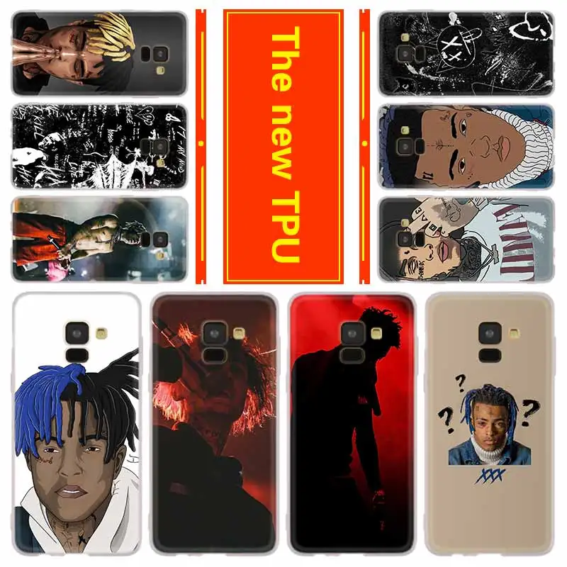 Чехол для телефона Samsung Galaxy J6 J4 Plus J8 J3 J7 2018 J5 j7 2017 2016 j6 Prime RAP MCing XXXTentacion | Мобильные
