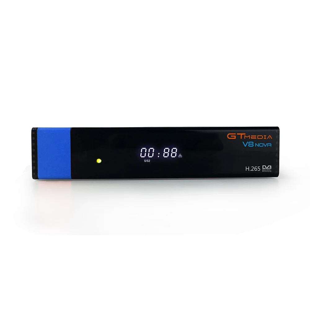GTMedia V8 Nova Blue DVB S2 H.265 декодер спутниковый приемник + 1 год CCcam 4 clines встроенный wifi AVS