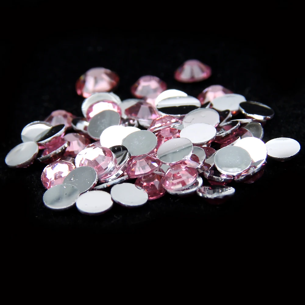 14 pink 3 мм, 1000 шт, полимерные Стразы для 3D ногтей, для украшения ногтей, Круглые, для рукоделия, для изготовления ювелирных изделий - Цвет: 14 pink
