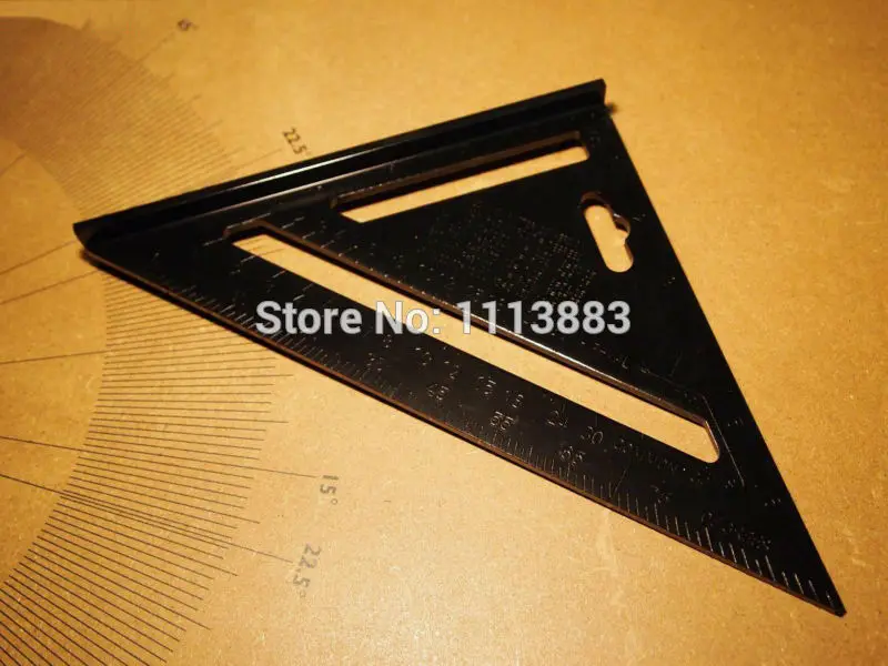 7 дюймов Черный алюминиевый сплав скорость обрамление Rafter квадратный кровельный