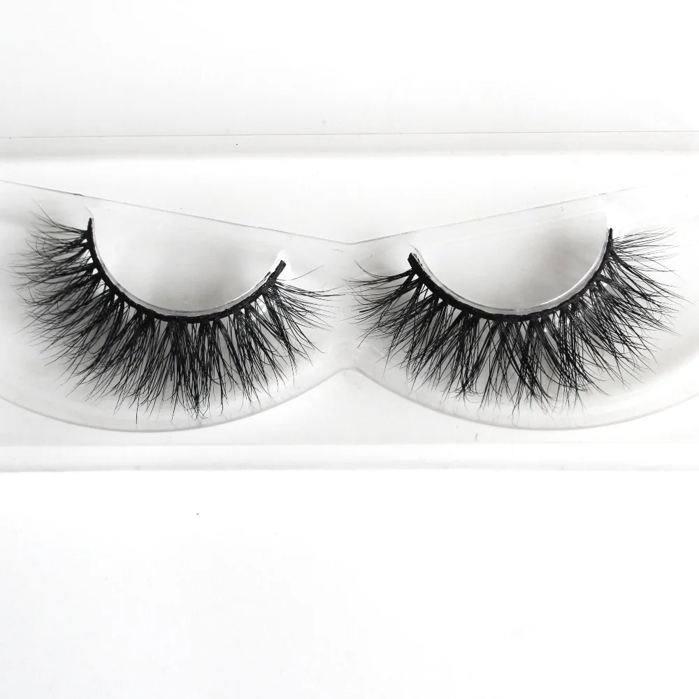 Красоты полосы 3D ресницы реального норки естественным продолжением длинные