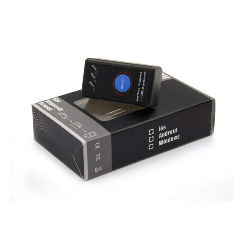 OBD2 сканер Bluetooth 4 0 OBD 2 ii считыватель iOS диагностический инструмент для
