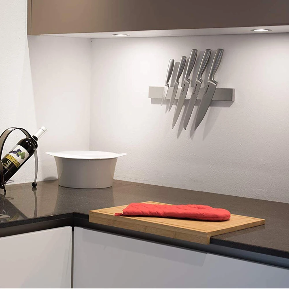 Держатель для ножей из нержавеющей стали магнитная/магнитная полоса настенного