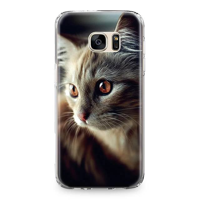 Чехол-накладка из ТПУ для samsung Galaxy S4 S5 S6 S7 Edge S8 S9 S10 Plus S10e Note 4 5 8 9 силиконовый чехол для телефона
