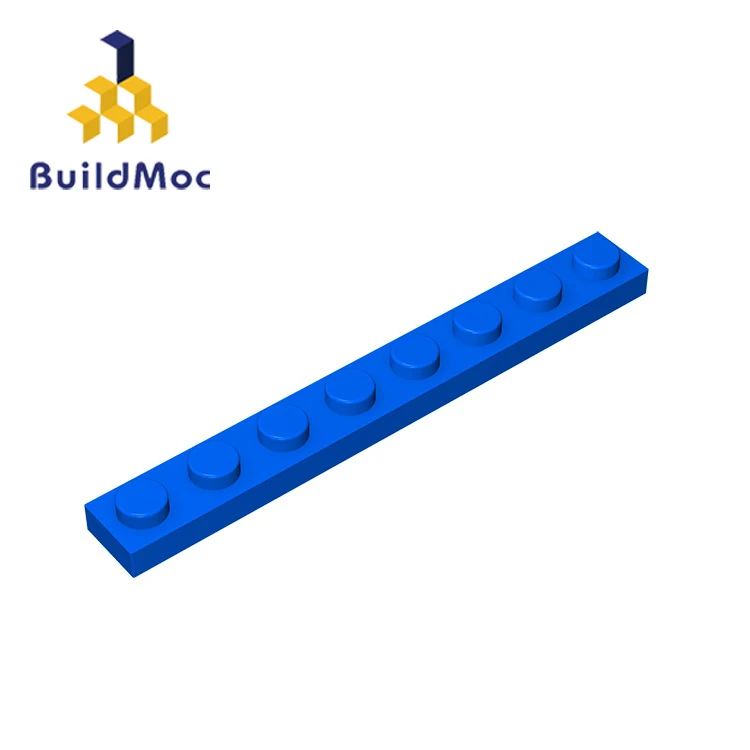 BuildMOC совместимые сборы частицы 3460 1x8 для строительных блоков детали сделай сам