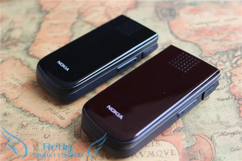 Nokia 2720 Разблокированный Мобильный телефон Nokia 2720 Восстановленный складной мобильный телефон с русской клавиатурой Быстрая