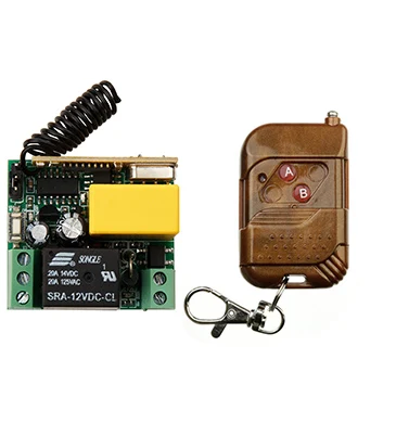 AC220V 1CH 10A RF Беспроводная система дистанционного управления teleswitch передатчик +