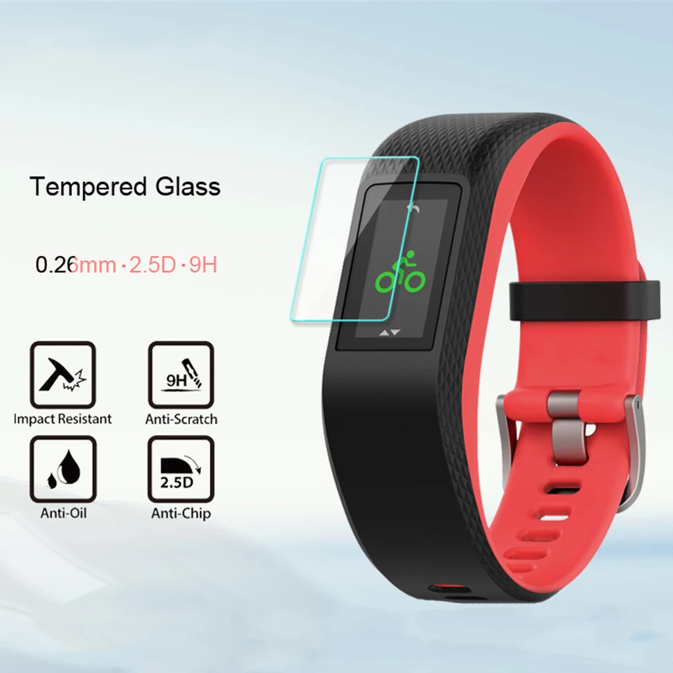 

1 шт./2 шт. для Garmin Vivosport закаленное стекло 9H 2.5D Премиум Защитная пленка для экрана для Garmin Vivo Sport умные часы браслет