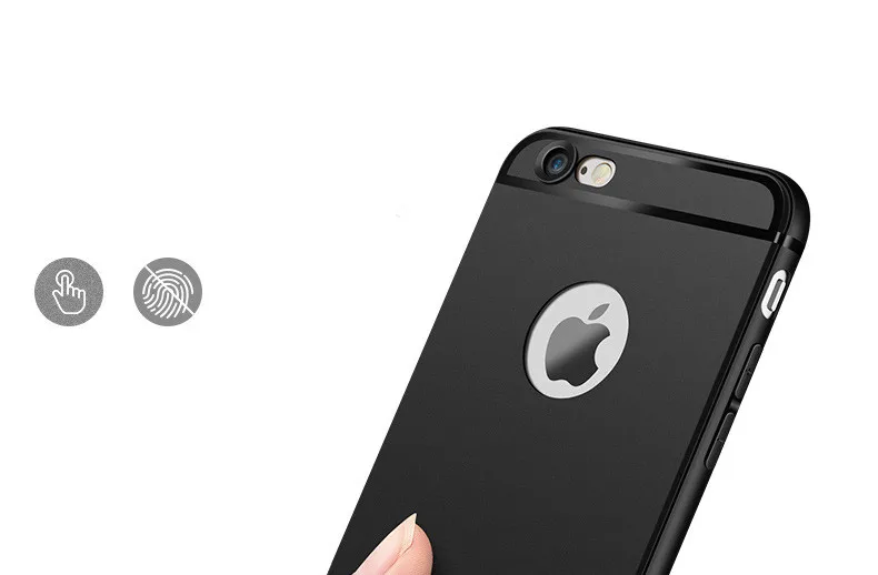 Роскошный Матовый Мягкий силиконовый чехол для iPhone 6, чехол s, 6s Plus, 5, 5S, 6, 6 s, 6 Plus, карамельные цвета, полный чехол для iPhone 7, 7 Plus, чехол Plu