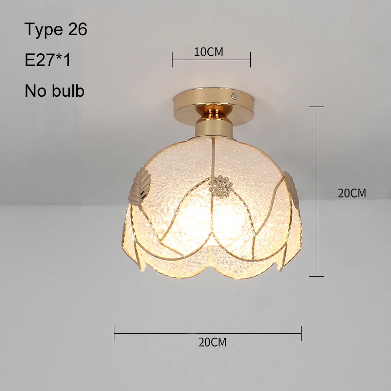 Type 26 no bulb Современный потолочный светильник, светодиодный потолочный светильник, винтажный плафон, клетка, плафонье, хрустальная лампа для столовой, кухни, Lampara Techo - Цвет корпуса: Type 26 no bulb