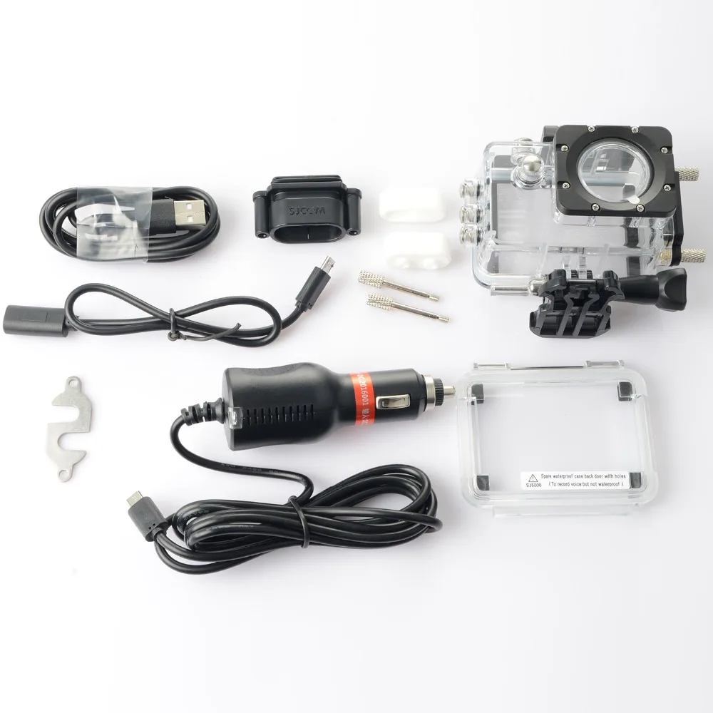 SJCAM SJ5000 мотоциклетный водонепроницаемый чехол для SJ5000 SJ4000 Cam зарядный чехол для sj cam SJ5000X Elite аксессуары для экшн-камеры