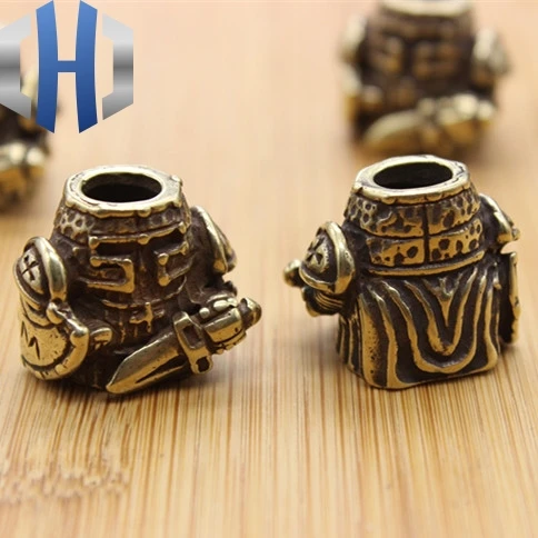

Copper Warrior EDC Umbrella Rope Knife Fall Pendant Manual DIY Pendant Ornaments