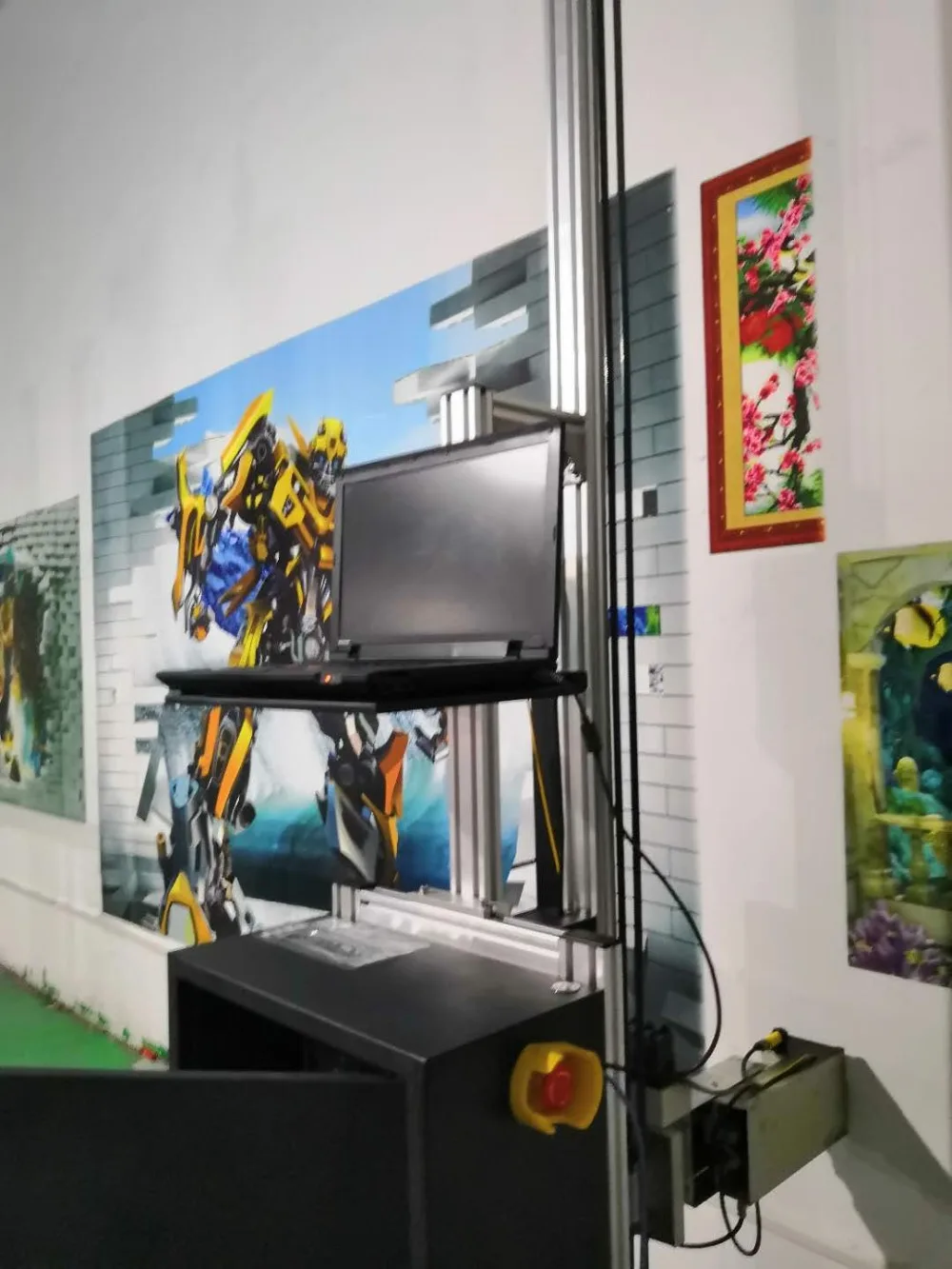 Автоматический цветной вертикальный струйный 3d принтер для использования в