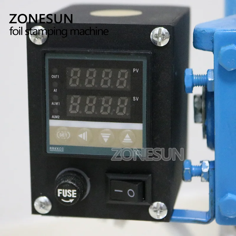 ZONESUN 8 см x 10 штамповочная машина с датой истечения срока годности цифровая