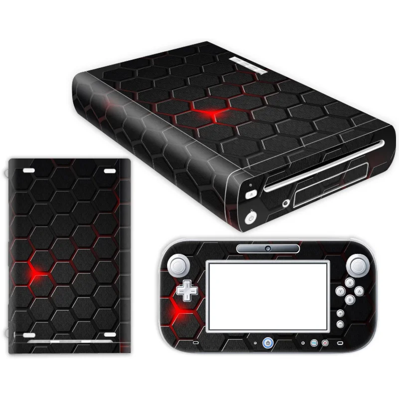 Винил кожи Стикеры протектор для nintendo W ii U и контроллера Стикеры s - Цвет: TN-WiU-0330