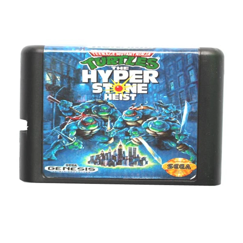 Игра черепахи Hyperstone Heist 16 бит MD карта для Sega Mega Drive Genesis|hyperstone heist|16 bitmd game |