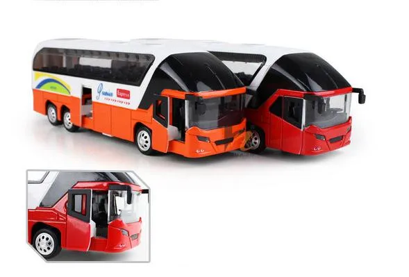 1:32 Модели автомобилей из сплава имитация школьного автобуса игрушечный