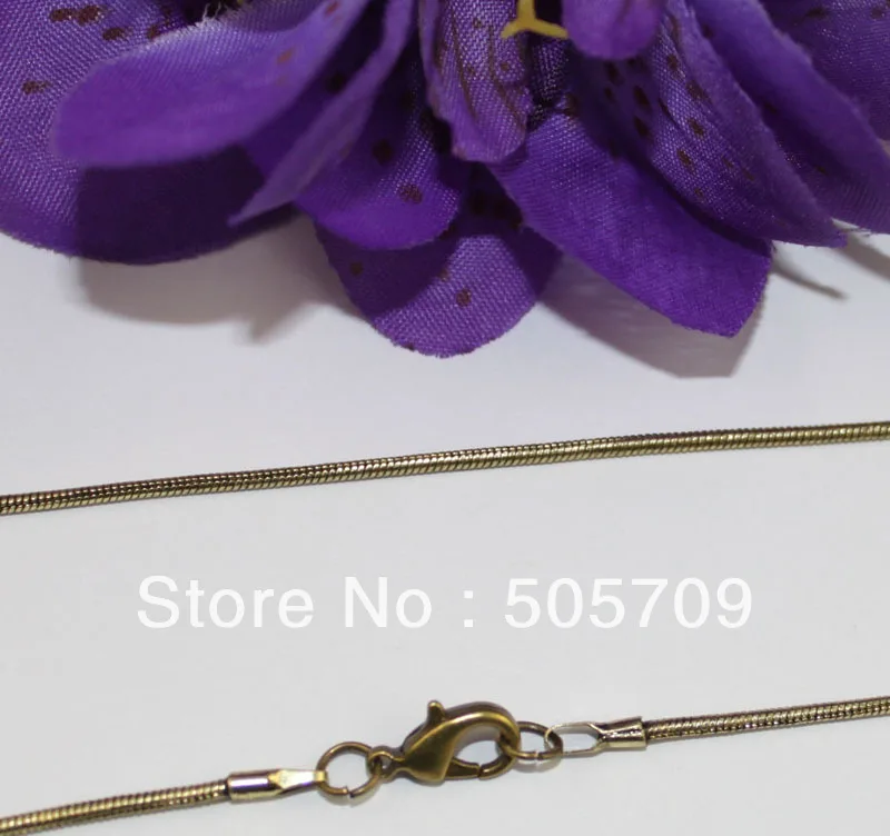 Ожерелье со змеиной цепочкой диаметром 1 5 мм 24 шт. 18 дюймов #22553|snake chain necklace|chain