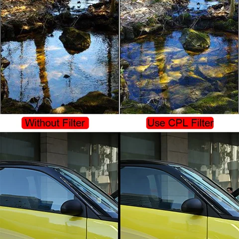 Поляризационный фильтр CPL 25/28/37/40.5/46/49/52/55/58/62/67/72/77/82 мм