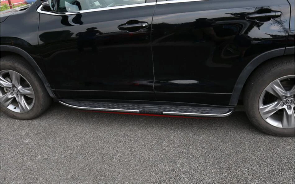 Автомобильные подножки для Toyota Highlander 2015.2016.2017 Боковые педали высокого качества