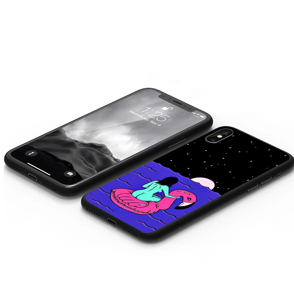WEBBEDEPP чехол из ТПУ с инопланетянами НЛО для Apple iPhone 6 6S 7 8 Plus 5 5S SE X XS MAX XR мягкий |
