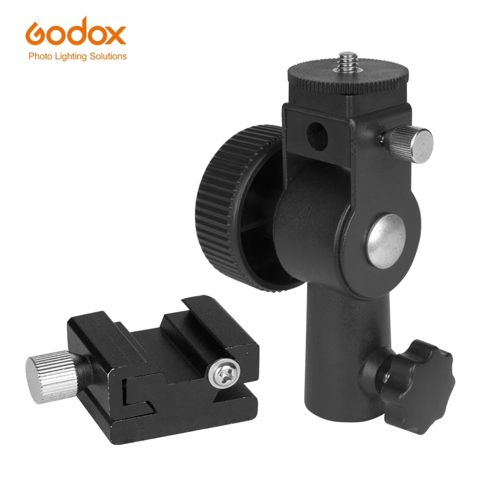 Godox Тип D Камера флэш крепление для вспышки Speedlite Поворотный Светильник Подставка