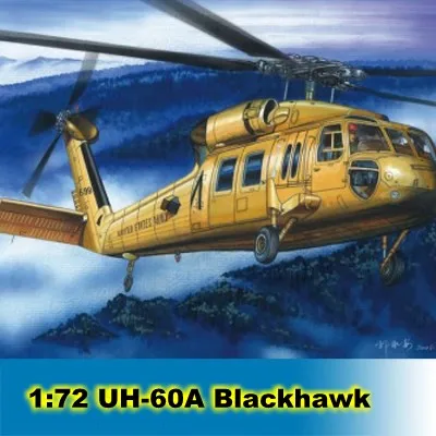Статическая масштабная модель 1:72 US -60A Blackhawk самолета 87216 сборная | Игрушки и хобби