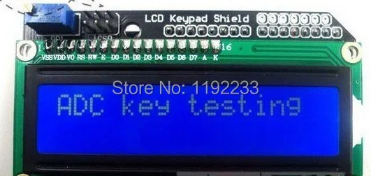 1602 ЖК модуль для Arduino Duemilanove UNO MEGA2560 MEGA1280|lcd module|keypad shield1602 lcd module |