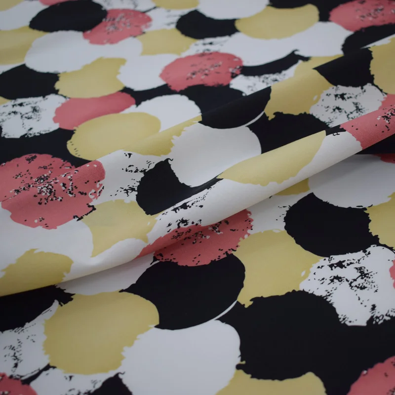 2019 Новые 2 вида цветов геометрические круги реактивное крашение из эластичного