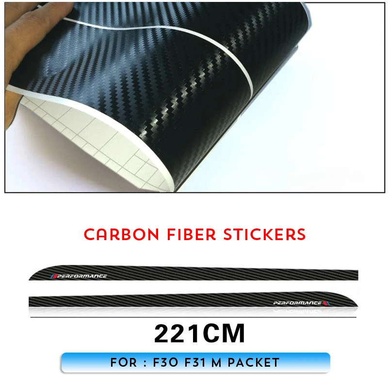 Наклейки 5D из углеродного волокна для BMW F30 F31 F32 F33 F22 F23 F15 F85 F10 E60 E61 G30 E90 M|Лепнина