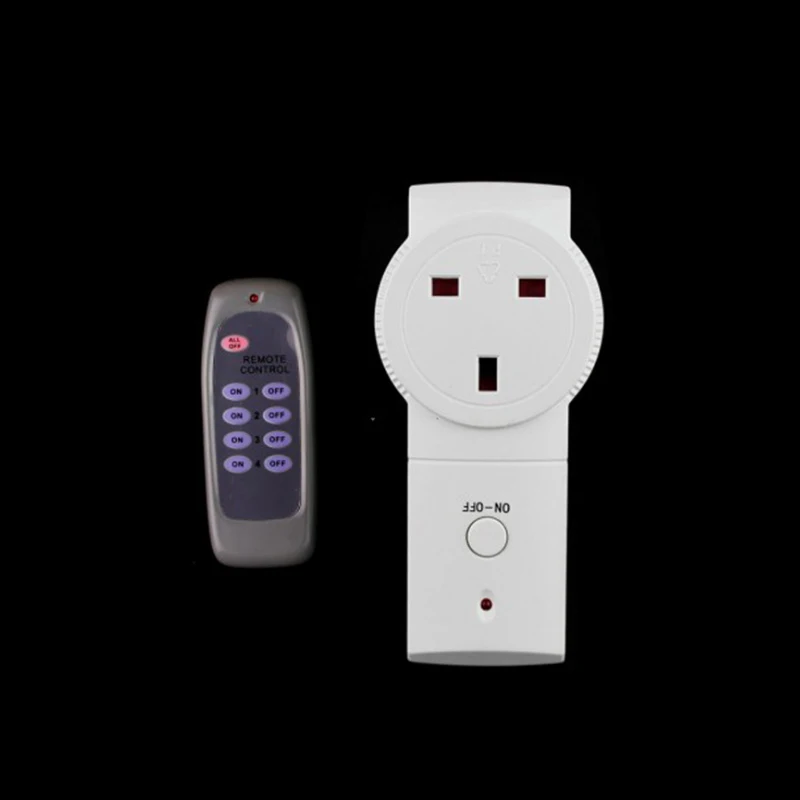 

Беспроводной Выключатель с умным таймером, штепсельная Вилка для домашней сети, розетки с дистанционным управлением, розетка для светильни...