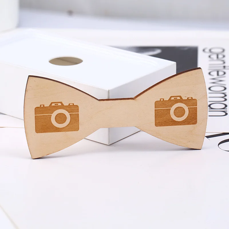 2018 Fashion Unisexal Handmade Casual Wedding Wood Bowtie Man Wooden Bow Tie Male Papillon Neck | Аксессуары для одежды