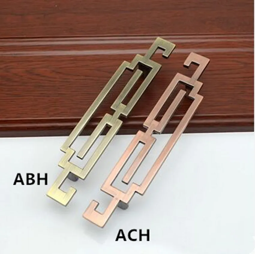 64 мм 96 Chianese винтажный стиль симметричные мебельные ручки бронзовые зеркальные