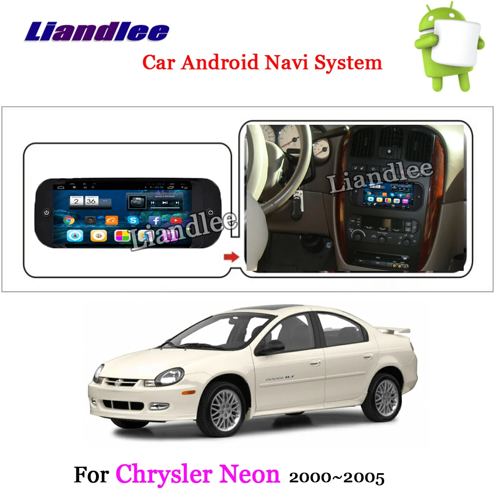 Автомобильный Android мультимедиа Системы для Chrysler Neon 2000 2001 2002 2003 2004 2005 Радио Стерео gps навигации HD Сенсорный экран