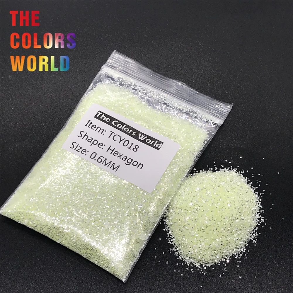 TCY018 блестящее серебряное светильник желтого цвета Шестигранная форма блеск для