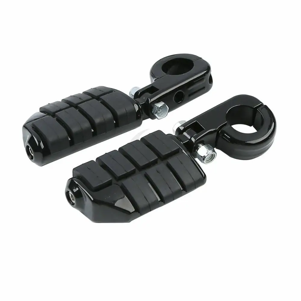 1 Set Мотоцикл 32 мм 1,2" шоссе бар подножки подножка с креплением для Harley Sportster Dyna Suzuki Yamaha Универсальный - Цвет: 1 Set