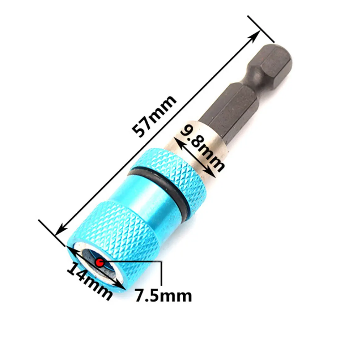 Quick Release Магнитная отвертка бит инструмент держатель 1/4 &quotШестигранным