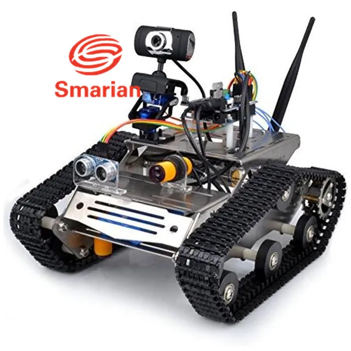 Smarian Wifi робот-шасси автомобиля Комплект для Arduino Hd камера Ds робот умный Обучающий робот комплект для детей wifi rc клаулер diy rc игрушка