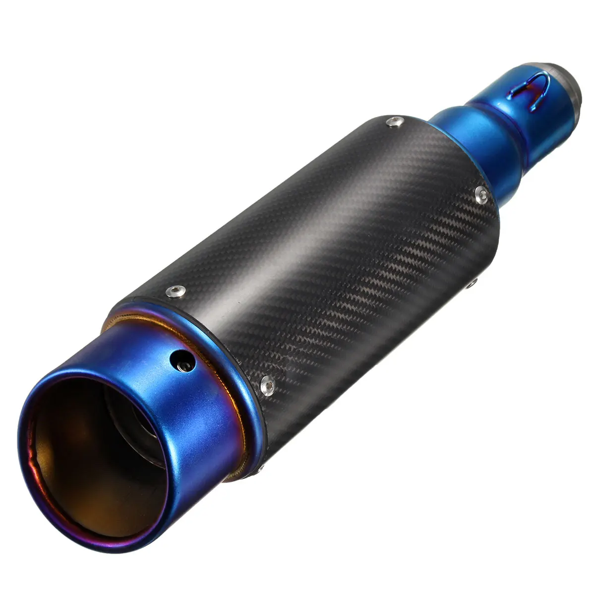 

38-51mm Motorcycle Exhaust Muffler Pipe Silencer Exhaust Pipe Stainless Steel / Carbon universal scooter ATV Motorbike