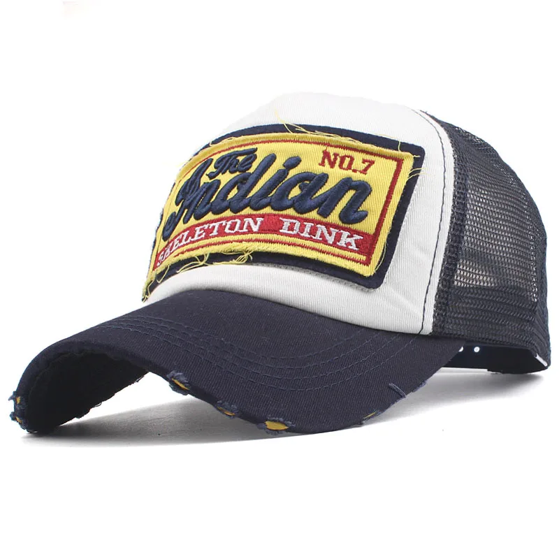 navy Xthree, летняя сетчатая бейсболка, мужские шапки для женщин, Snapback Gorras, мужские шляпы, Повседневная Хип-хоп кепка, s Dad Casquette - Цвет: navy