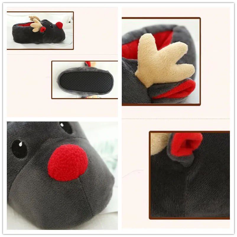 AoXunlong/зимние женские тапочки Pantuflas De Mujer Домашние с лосем Pantoffels Dames Женские