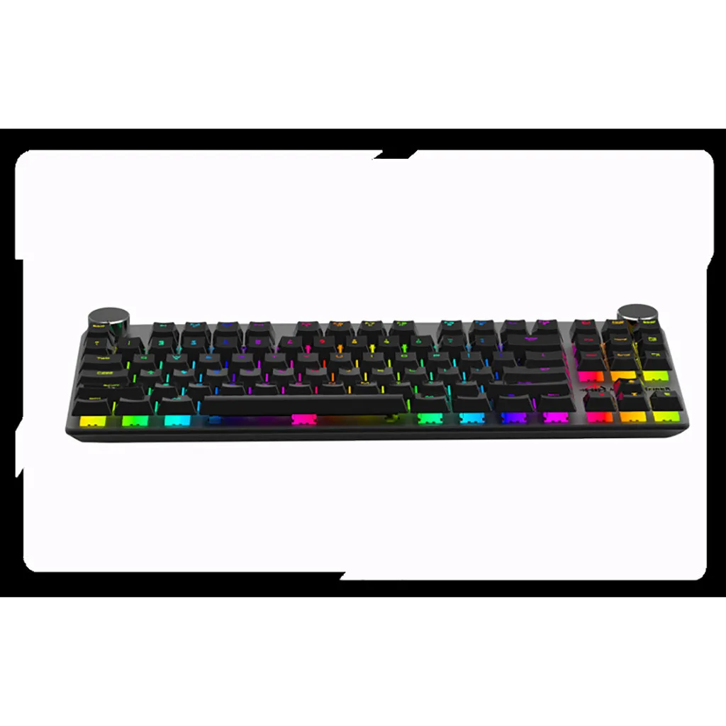 Беспроводная клавиатура OMESHIN Bluetooth + RGB двойной режим квадратный колпачок для IOS
