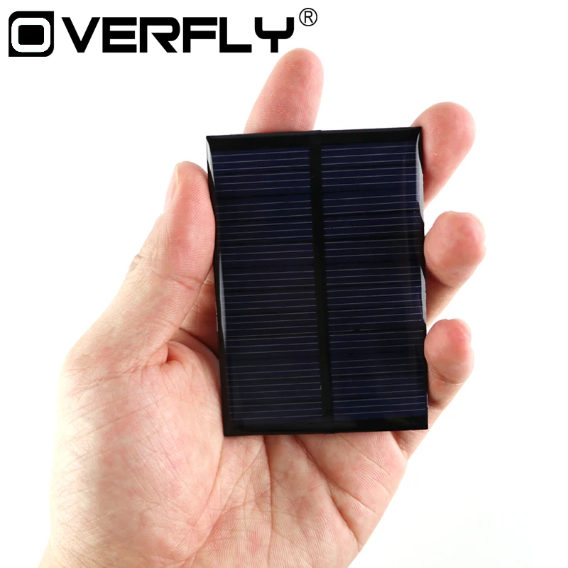 Панели солнечные 6 В 0 Вт 80*55 мм Портативный мини Мощность поли модуль DIY Small Cell